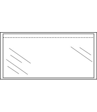 Quantore PAKLIJSTENVELOP 225X122MM 1000S ZELFKL