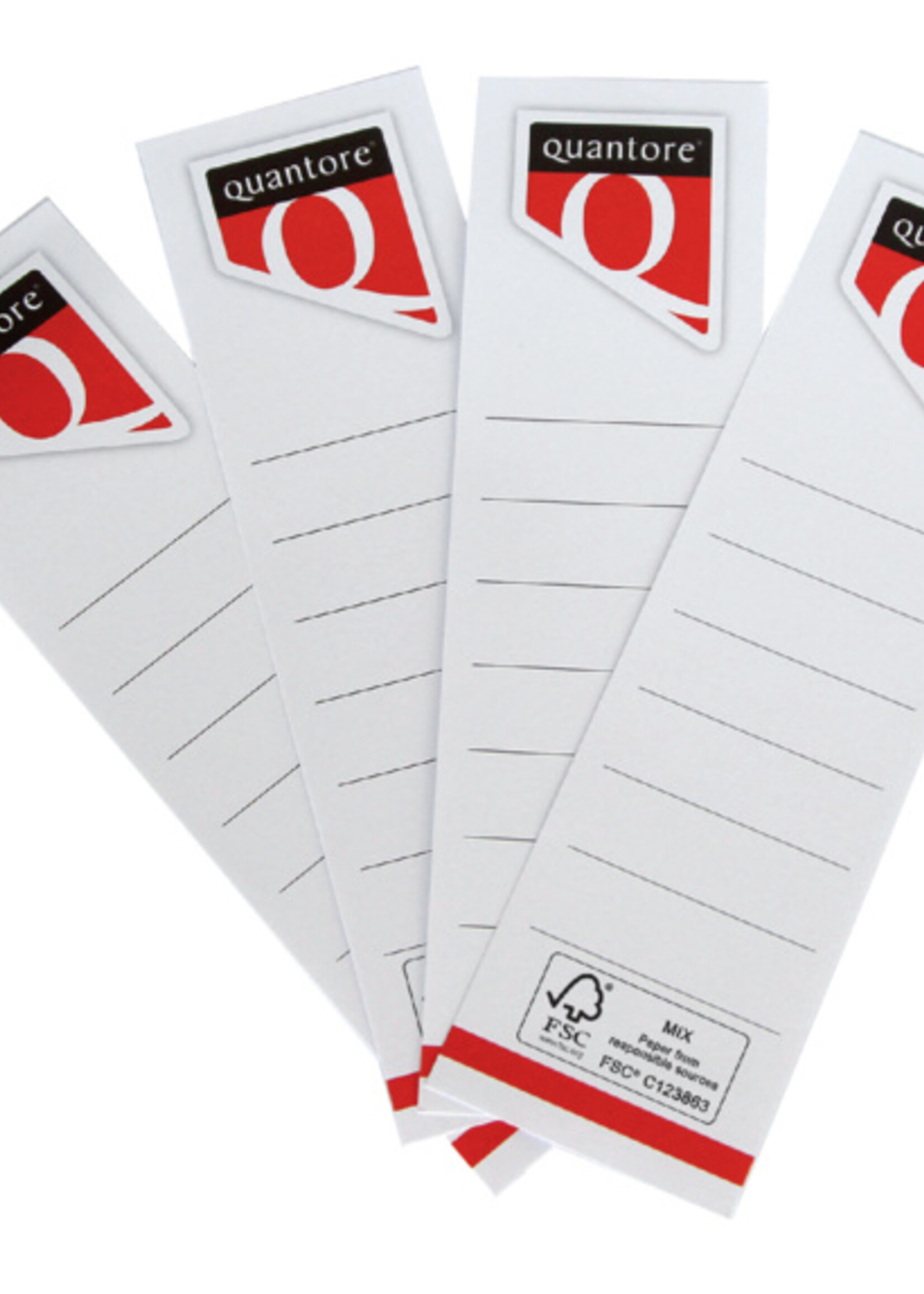 Quantore Quantore RUGETIKET 30X188 WT 10STKS