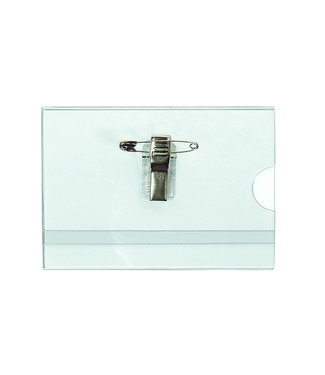 Quantore BADGE MET CLIP+SPELD 60X90MM