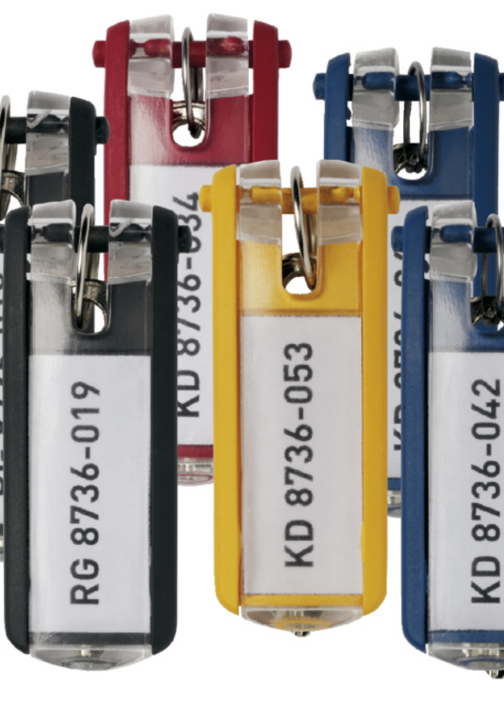 Durable Durable SLEUTELLABEL 1957 MET RING ASS 6STKS