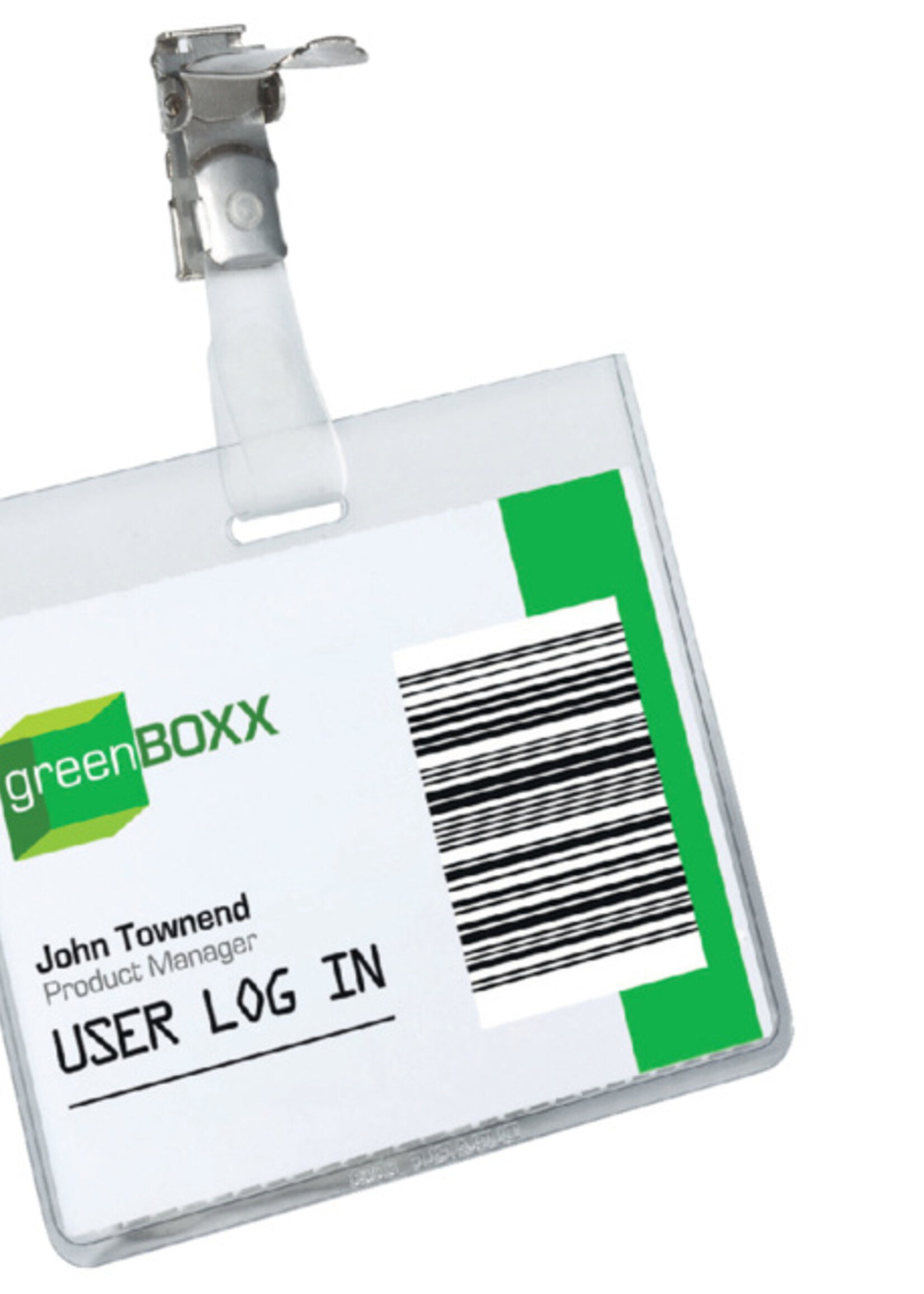 Durable Durable BADGE 8003 +CLIP 60X90MM