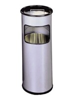 Durable PAPIERBAK 15LTR ROND ZILV
