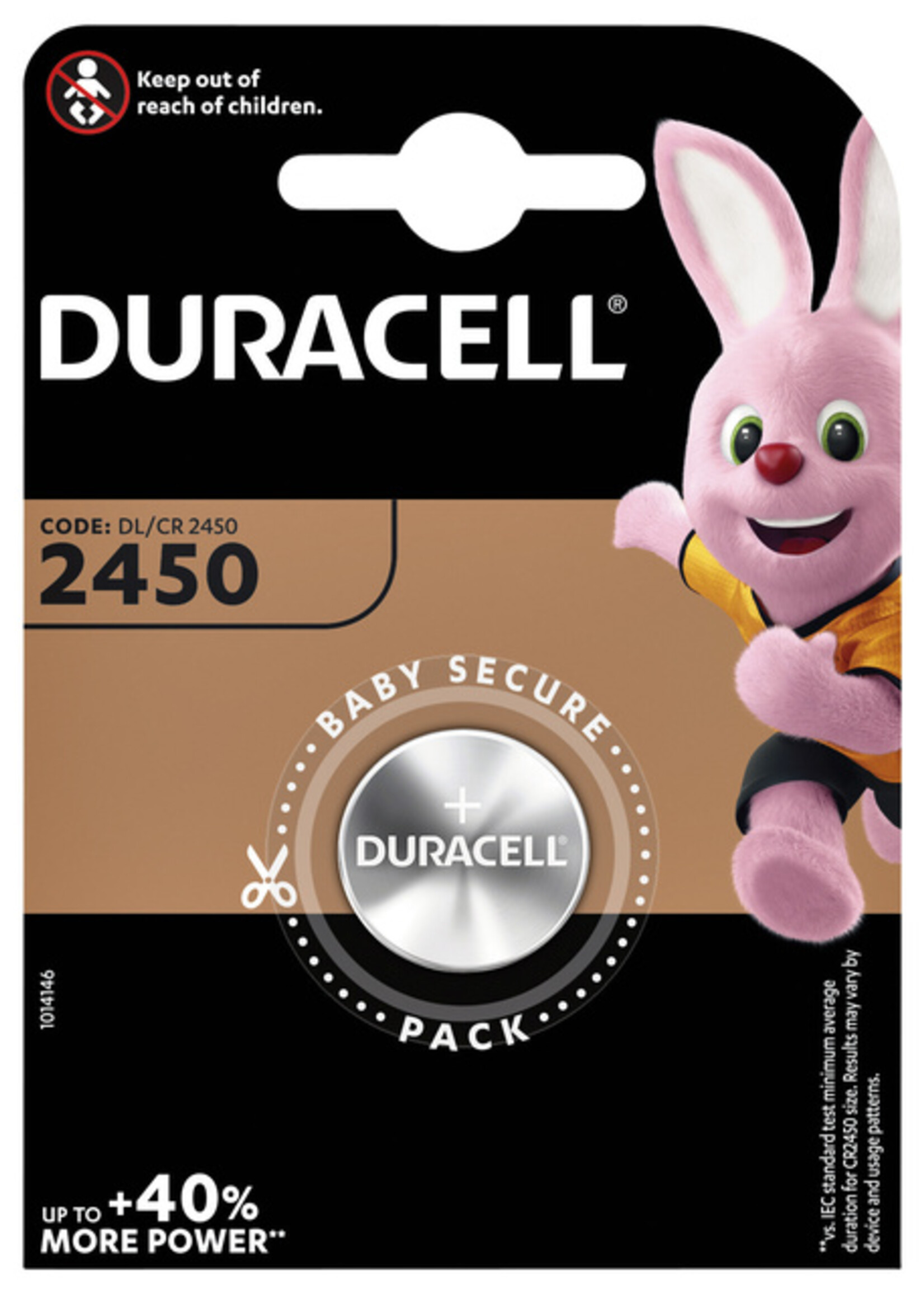 Duracell Duracell BATTERIJ 2450 LITHIUM