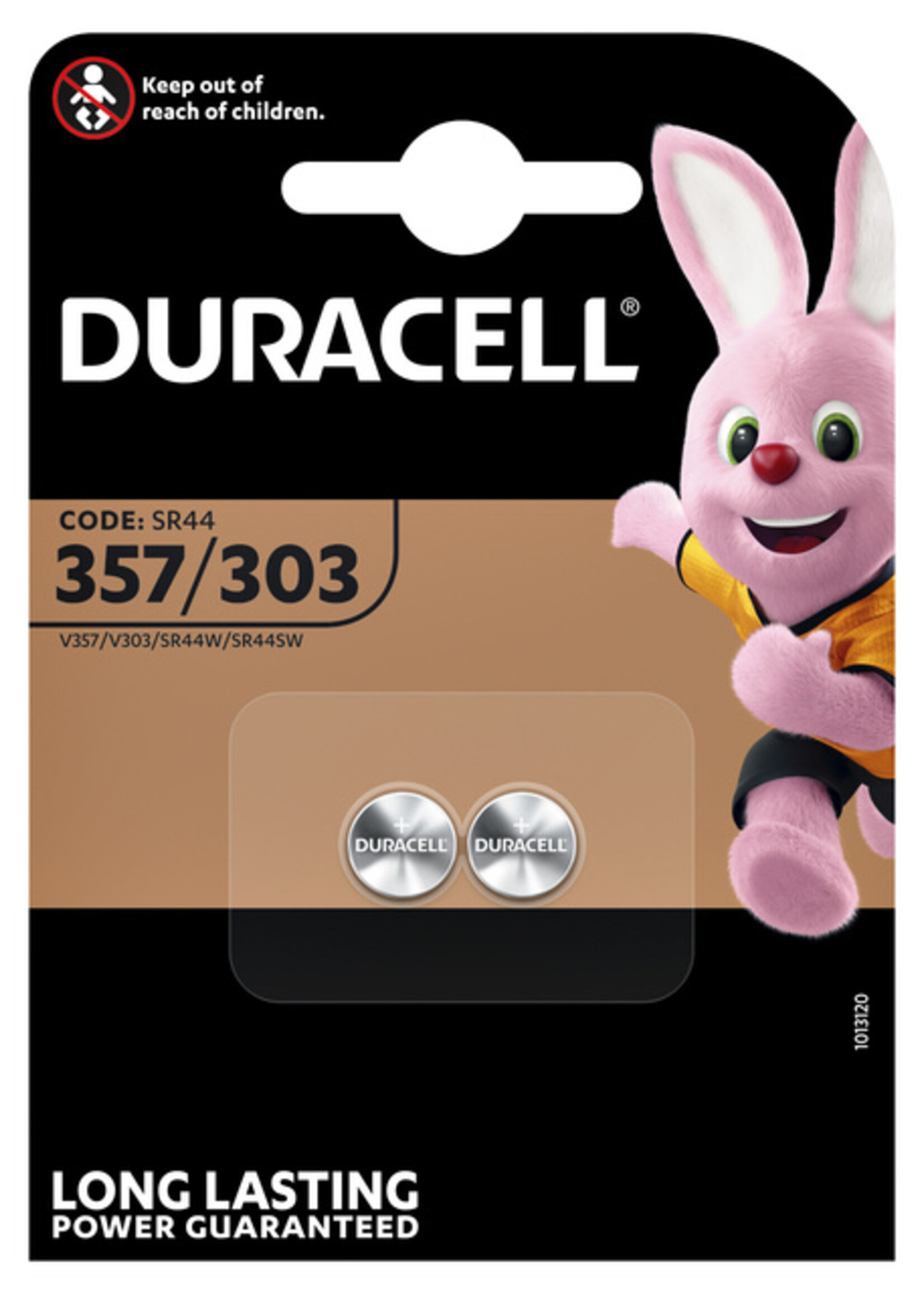 Duracell Duracell BATTERIJ 357H ZV OXIDE 2STKS
