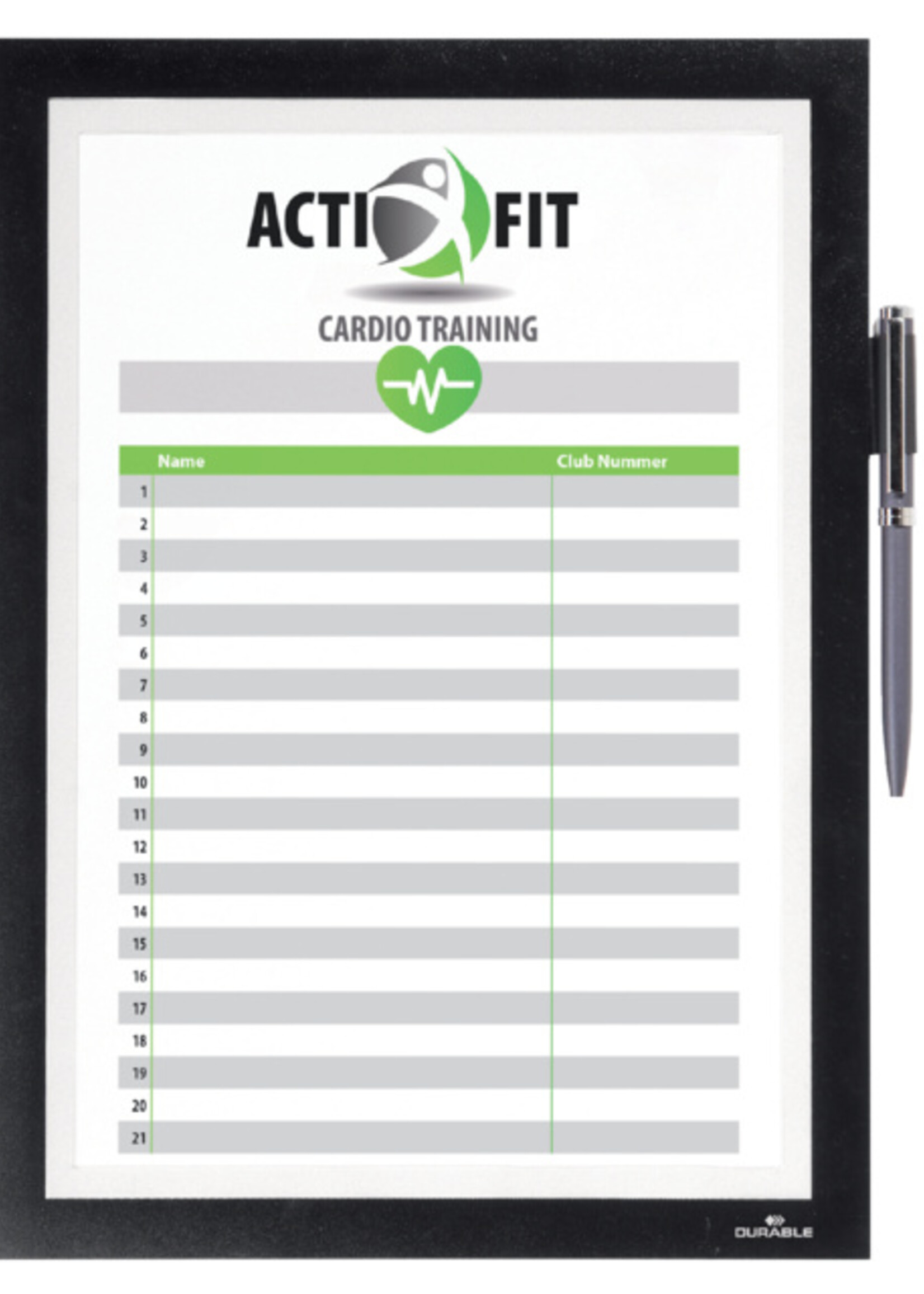 DURAFRAME DURAFRAME ZICHTFRAME NOTE A4 ZW