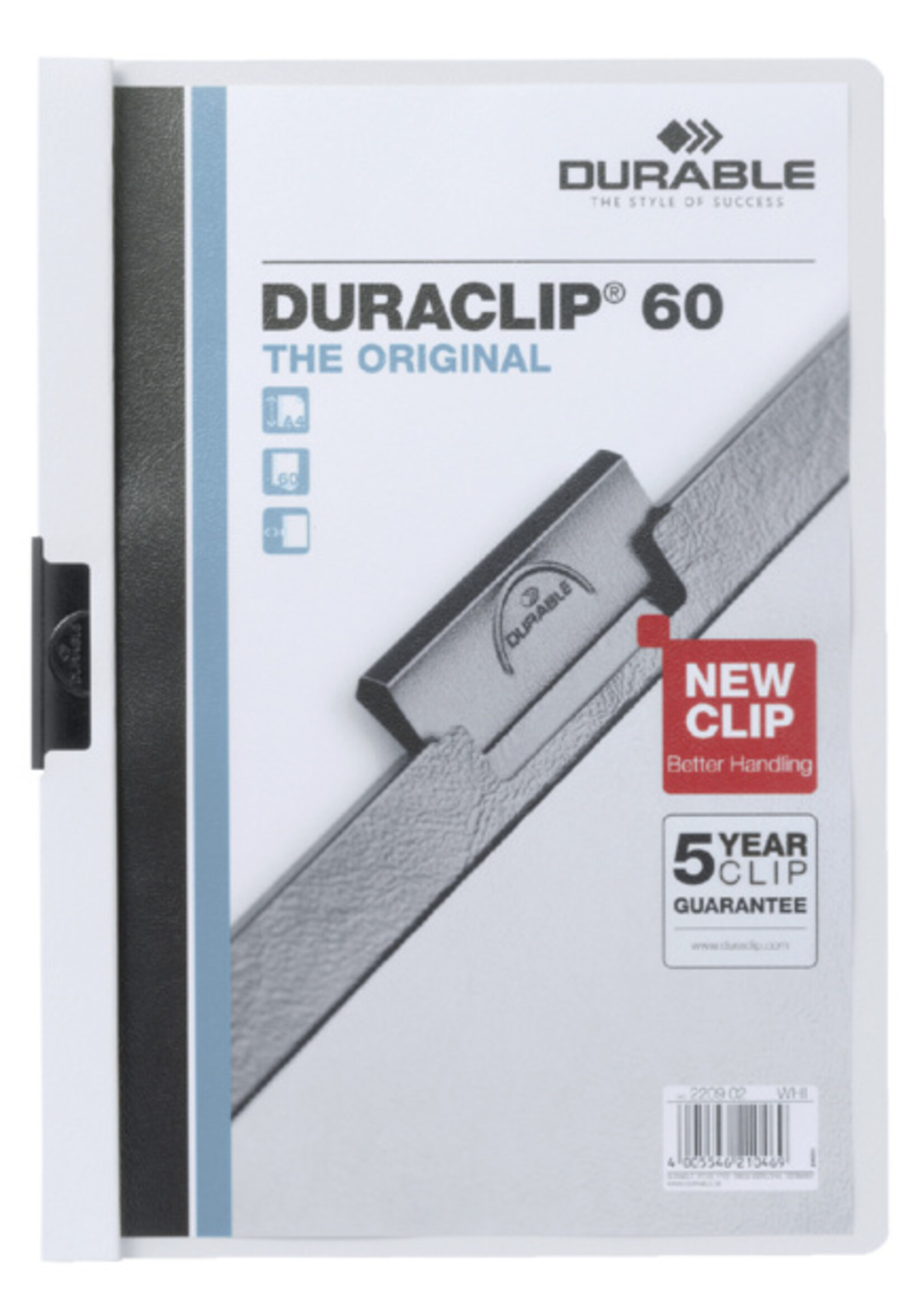 Durable Durable KLEMMAP 2209 A4 PL/TR 6MM WT