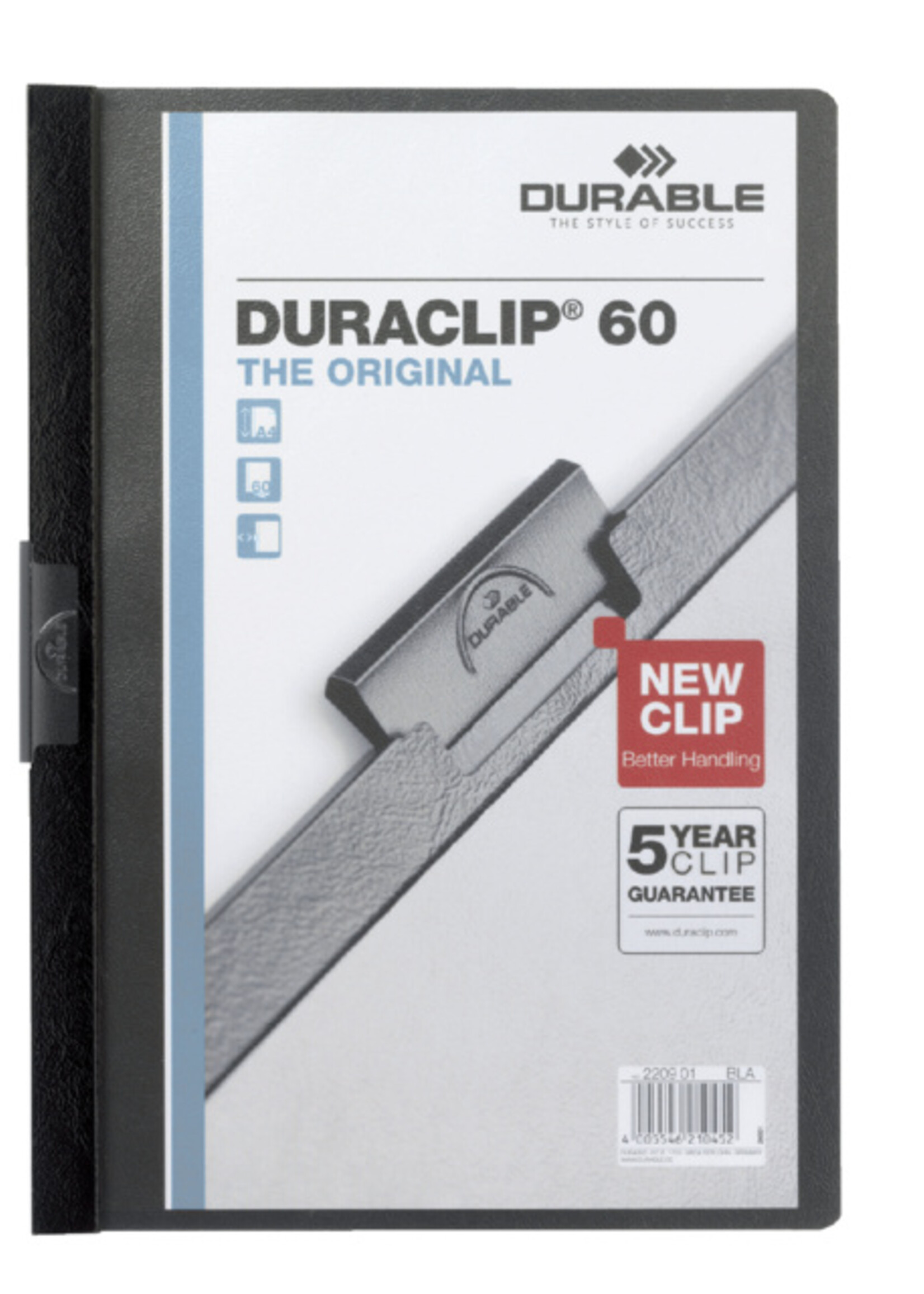 Durable Durable KLEMMAP 2209 A4 PL/TR 6MM ZW