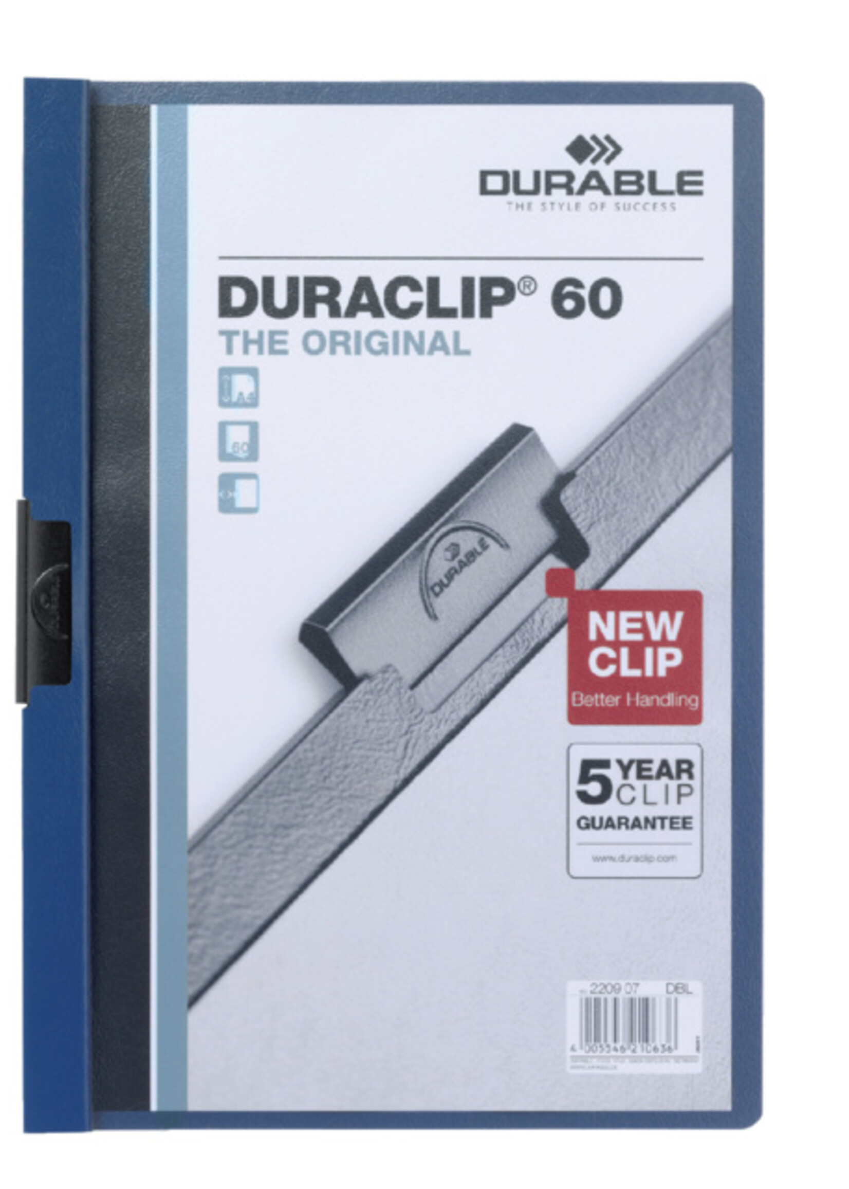 Durable Durable KLEMMAP 2209 A4 PL/TR 6MM DBL