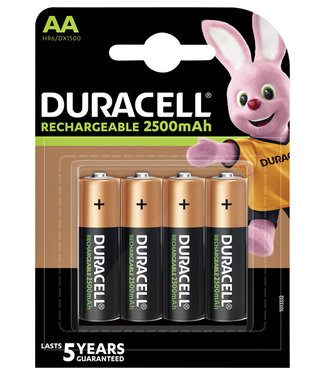 Duracell BATTERIJ OPLAADBAAR AA ULTRA RCR 4STKS