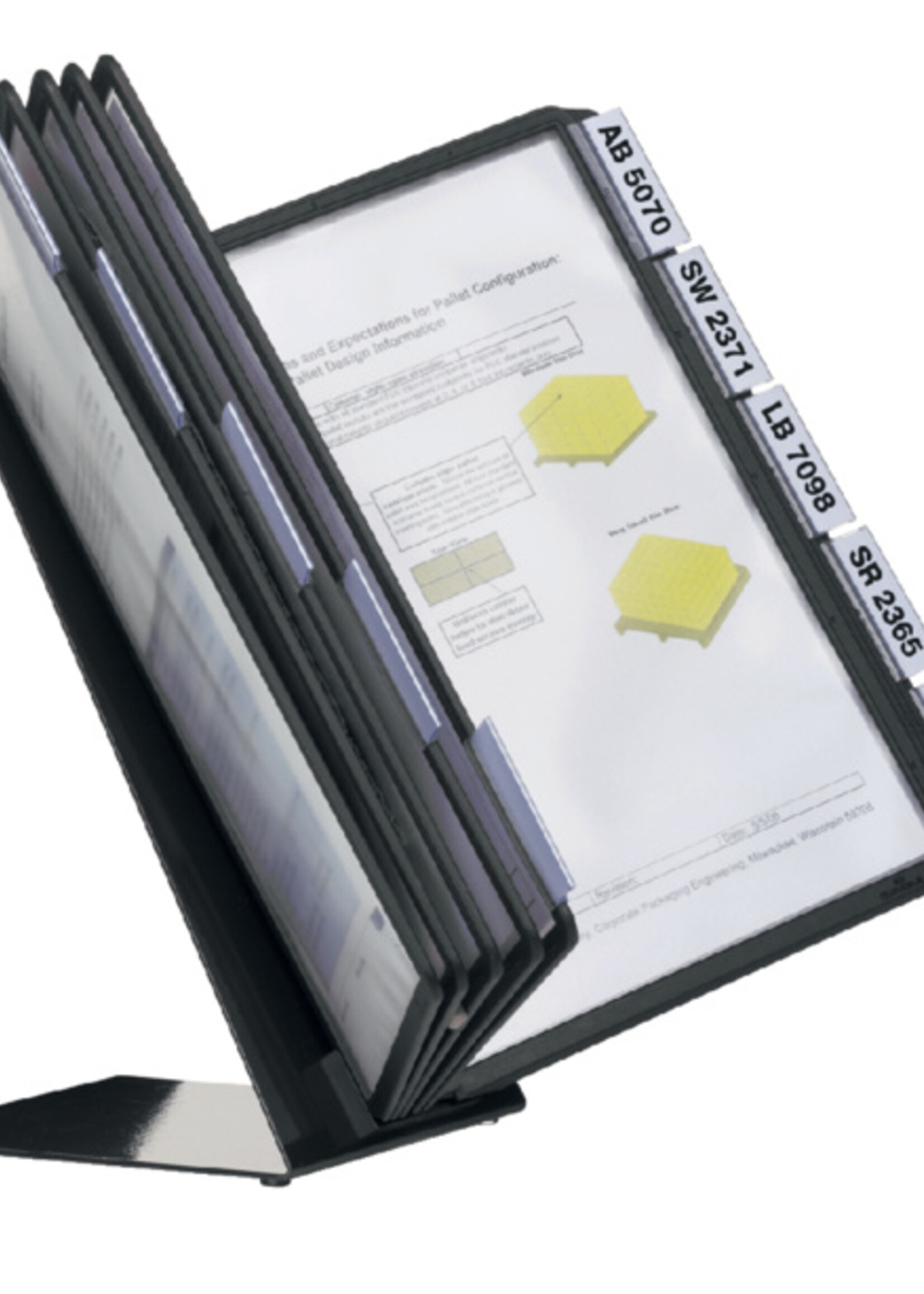 Durable Durable BUREAUSTD VARIO 10TAS A4 ZW