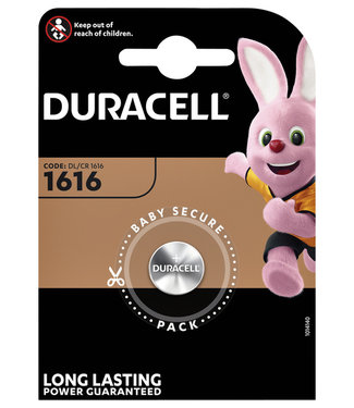 Duracell BATTERIJ 1616 LITHIUM