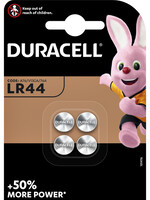 Duracell BATTERIJ LR44 ALKALINE 4STKS