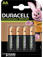 Duracell BATTERIJ OPLB AA 1300MAH 4STKS