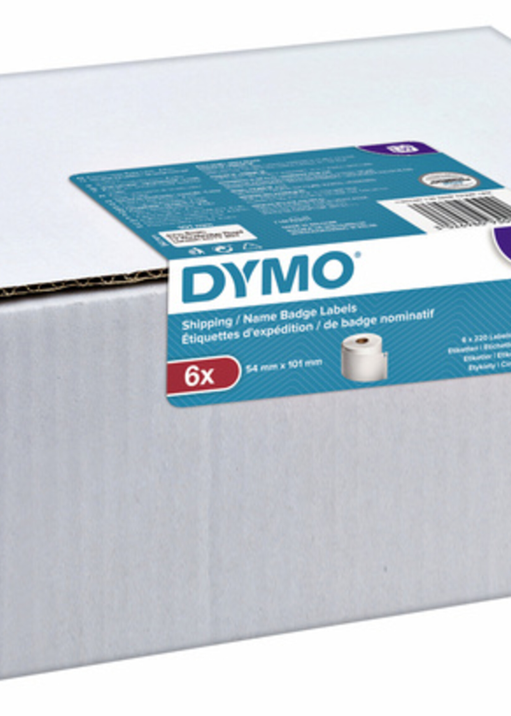 Dymo Dymo L-ETIKET 99014 54X101 WT 1320LBLS 6RLN