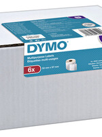Dymo L-ETIKET 11354 57X32 WT 6000LBLS 6RLN