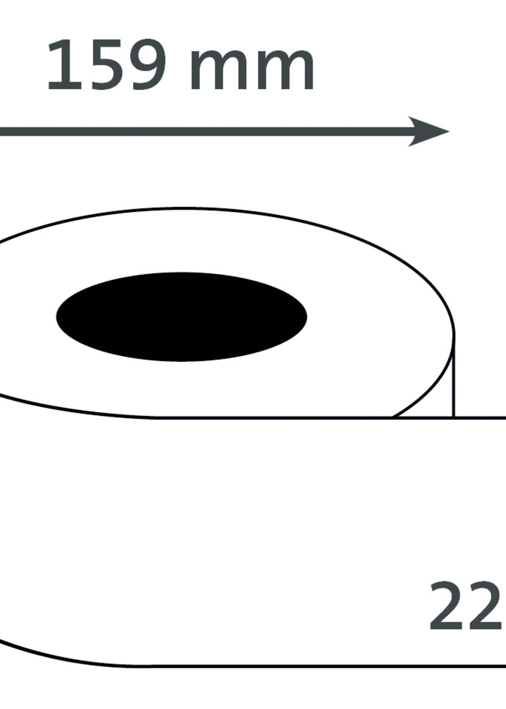 Dymo Dymo L-ETIKET 104X159 WT 220LBLS
