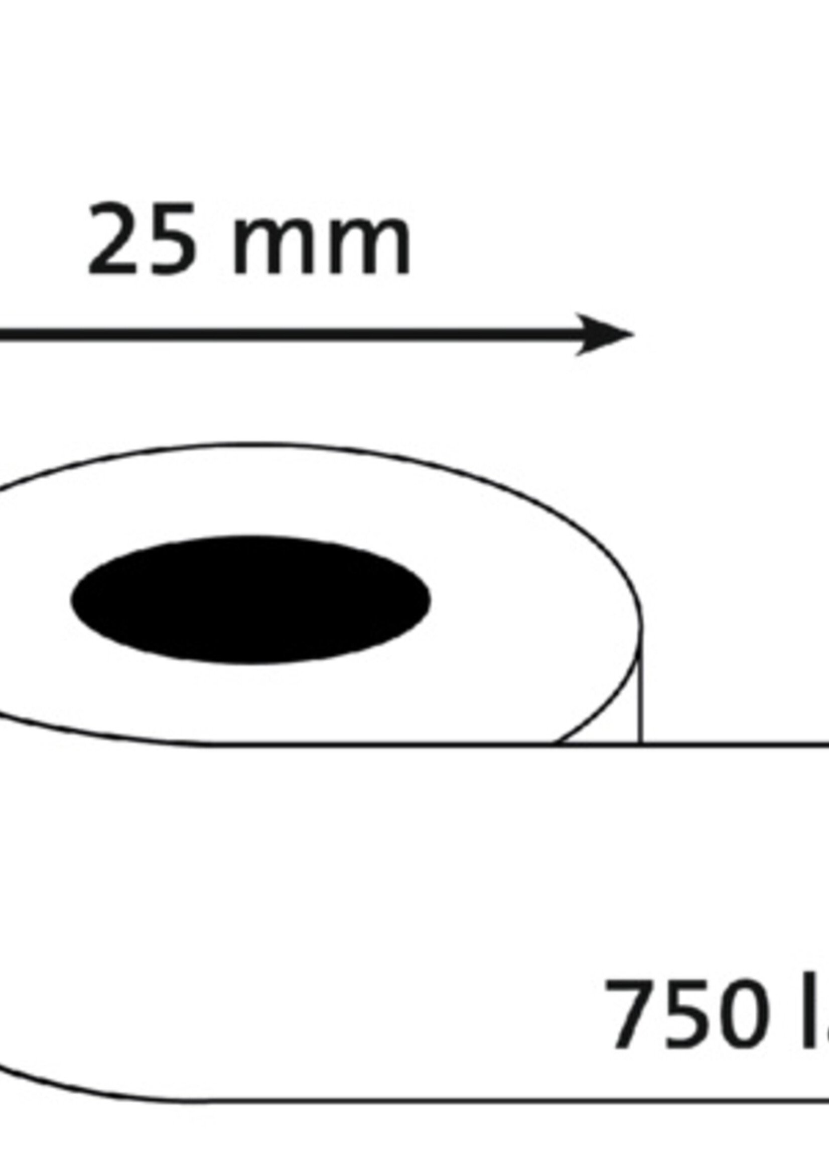 Dymo Dymo L-ETIKET 11253 25X25 WT 750LBLS