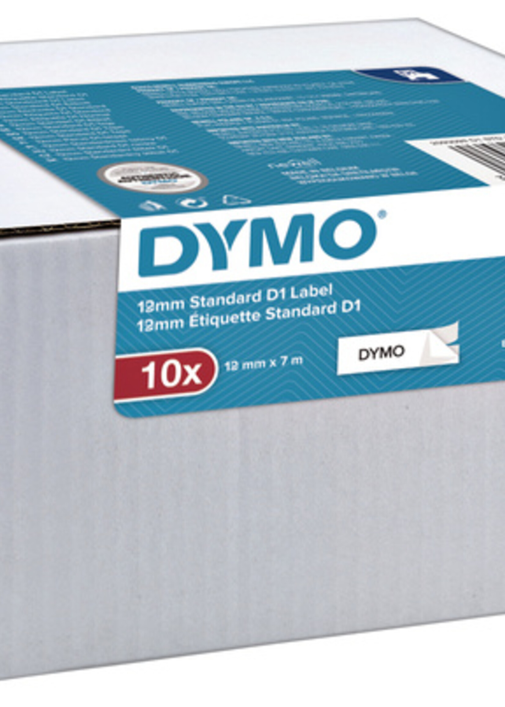 Dymo Dymo LTAPE 45013 12MMX7M WT/ZW 10ROL