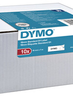 Dymo LTAPE 45803 19MMX7M WT/ZW 10ROL