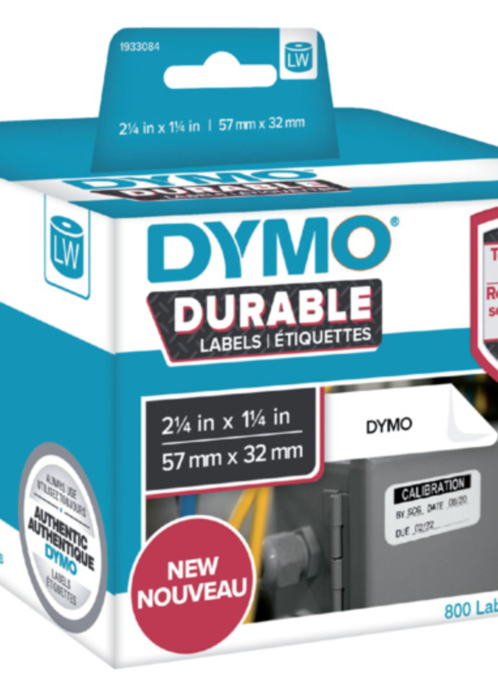 Dymo Dymo L-ETIKET 19330 57X32 WT 800STKS