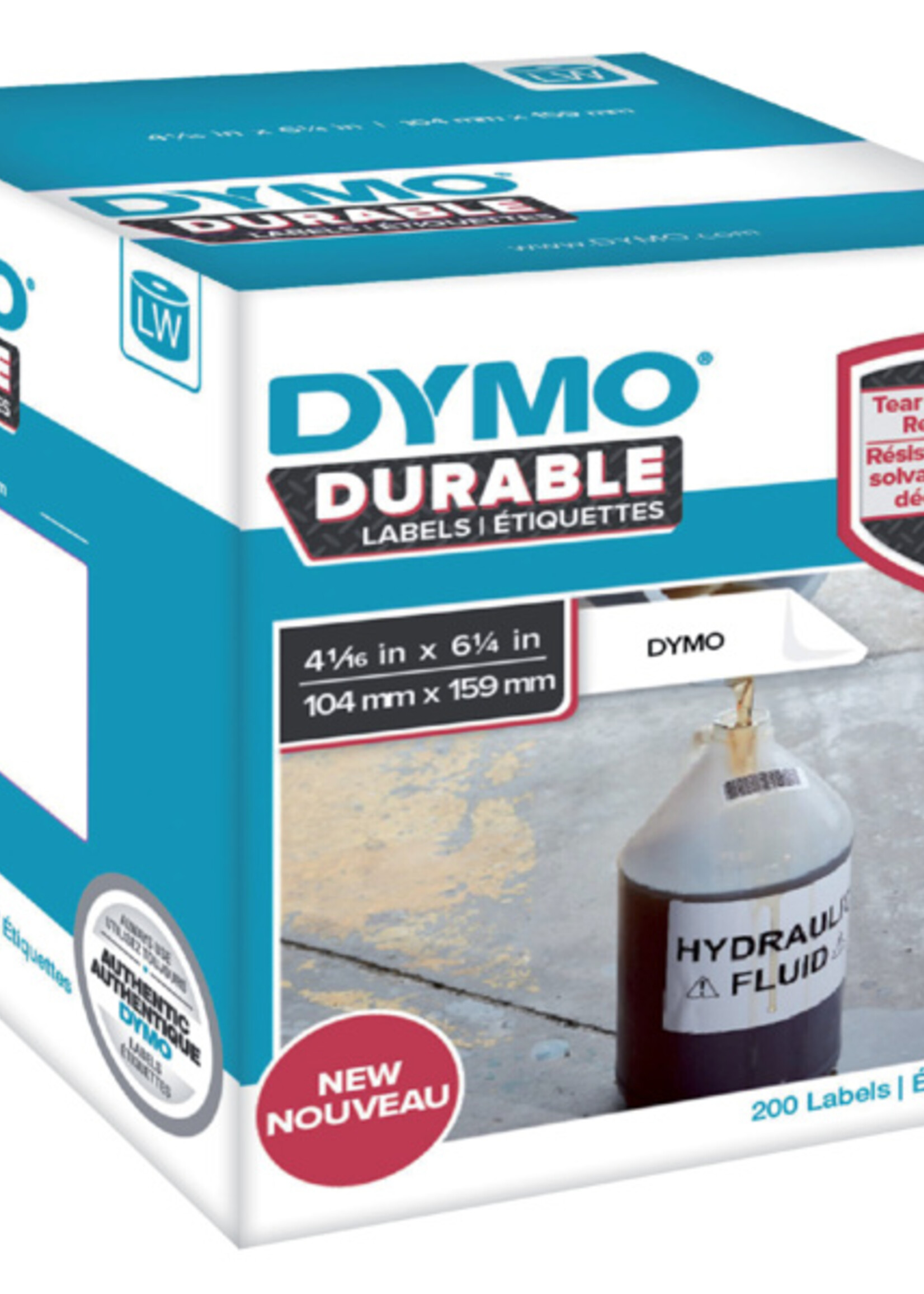 Dymo Dymo L-ETIKET 19330 159X104 WT 200LBLS