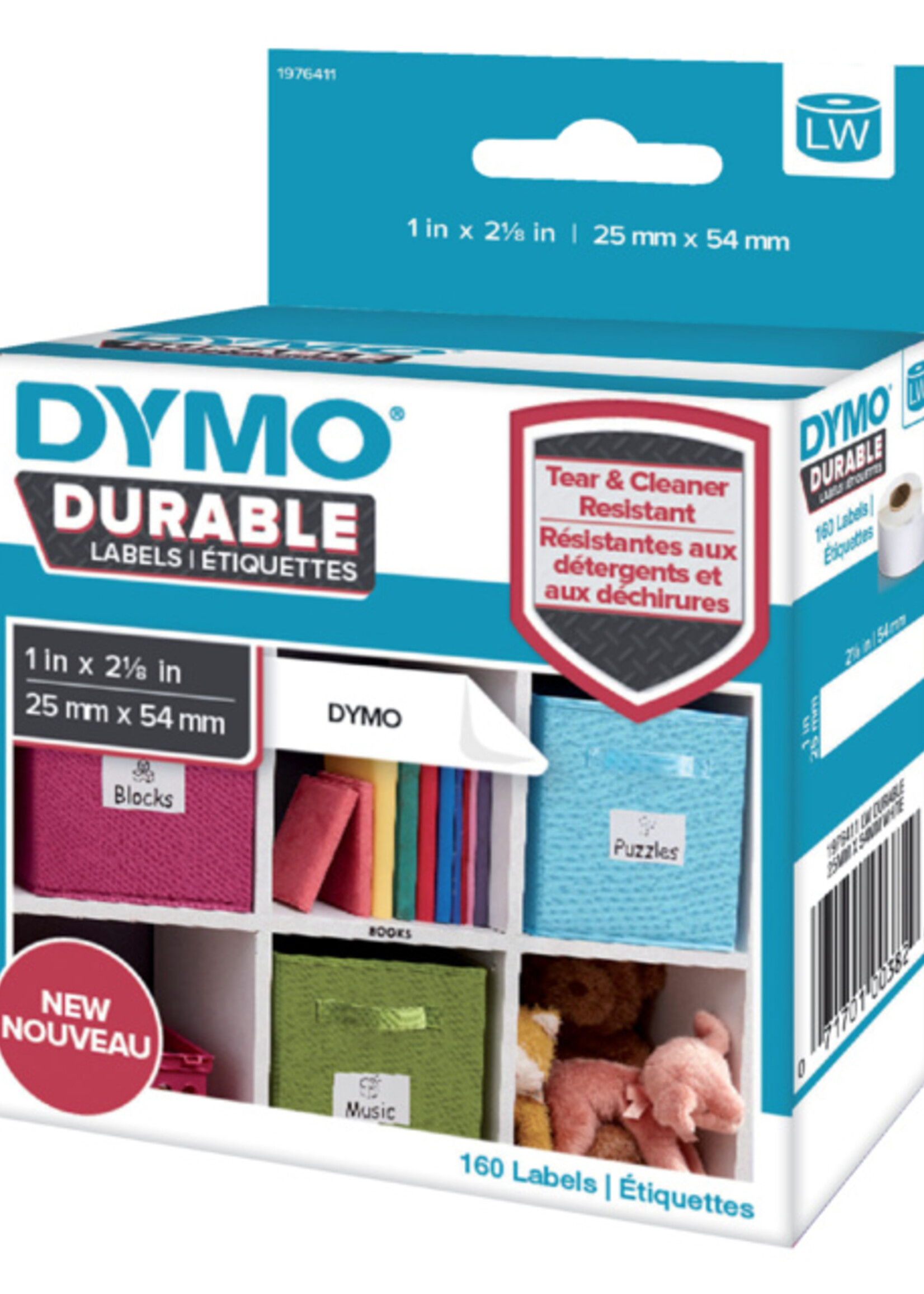 Dymo Dymo L-ETIKET 19764 54X25 WT 160LBLS