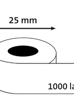 Dymo L-ETIKET 11353 25X13 WT 1000LBLS