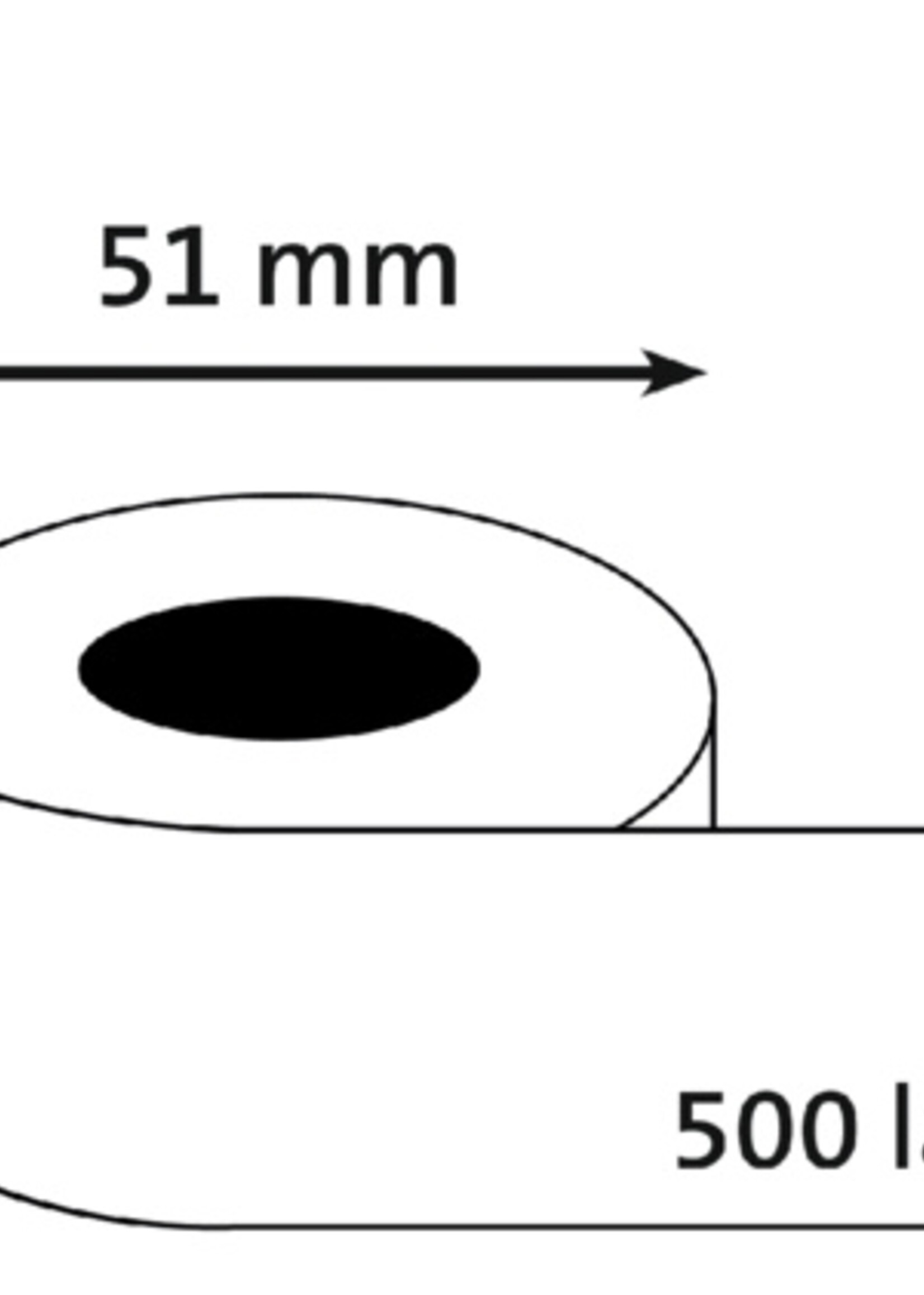 Dymo Dymo L-ETIKET 11355 19X51 WT 500LBLS