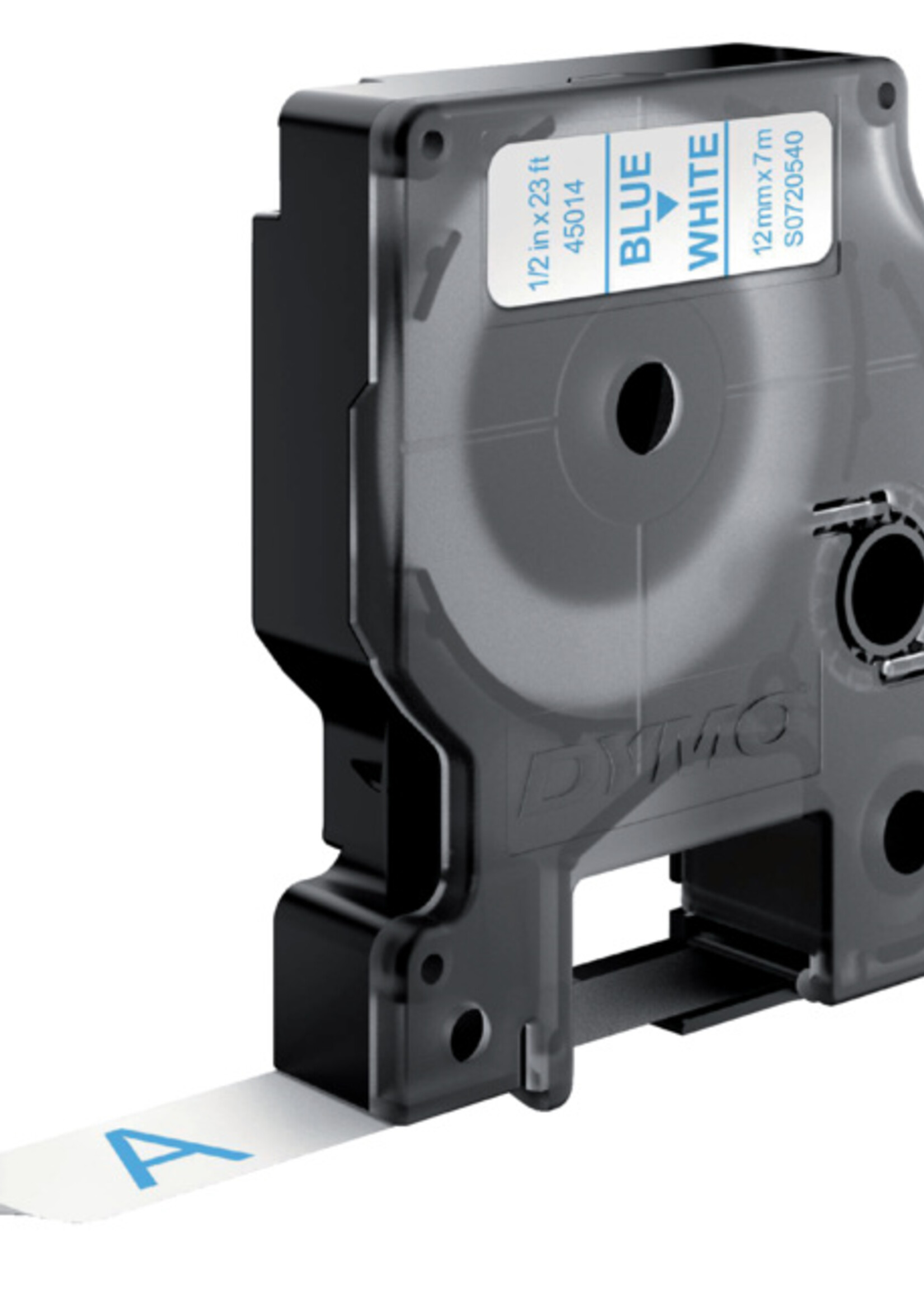 Dymo Dymo LTAPE 45014 12MM WT/BL