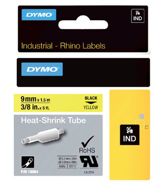 Dymo LTAPE 18054 9MM GL/ZW