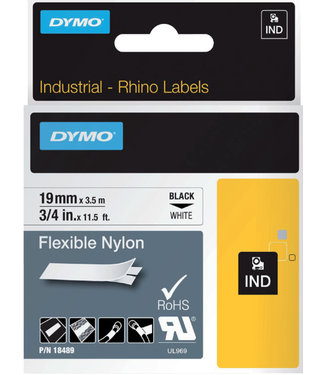 Dymo LTAPE 18489 19MM WT/ZW