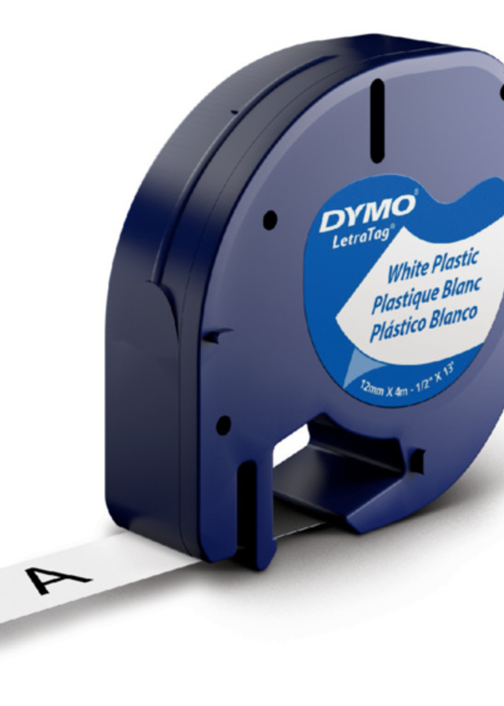 Dymo Dymo LTAPE 91201 12MM WT/ZW