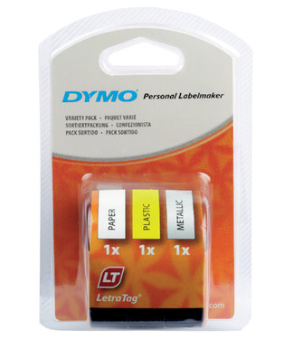 Dymo LTAPE 91240 3-PACK ASS