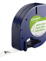 Dymo LTAPE 91200 12MM WT/ZW