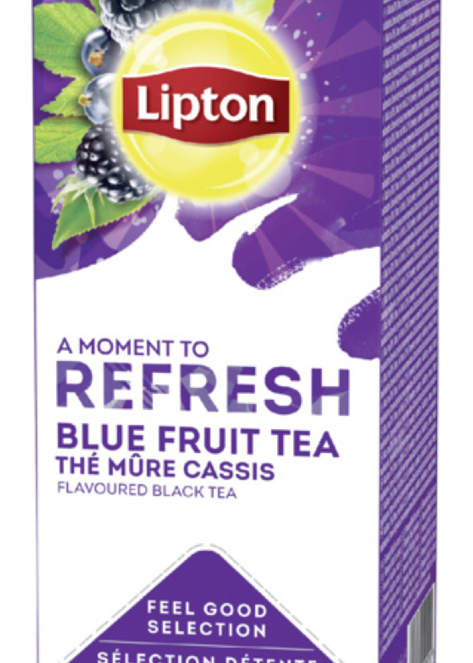 Lipton Lipton THEE REFRESH BLUE FRUIT 25STKS
