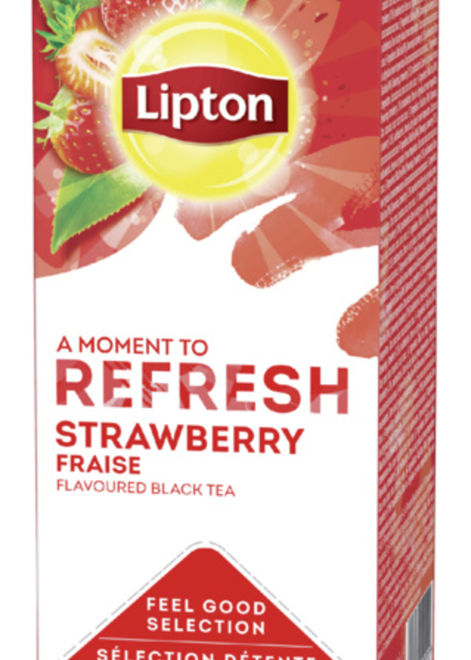 Lipton Lipton THEE REFRESH STRAWBERRY 25STKS