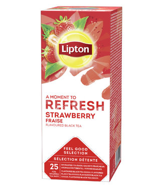 Lipton THEE REFRESH STRAWBERRY 25STKS