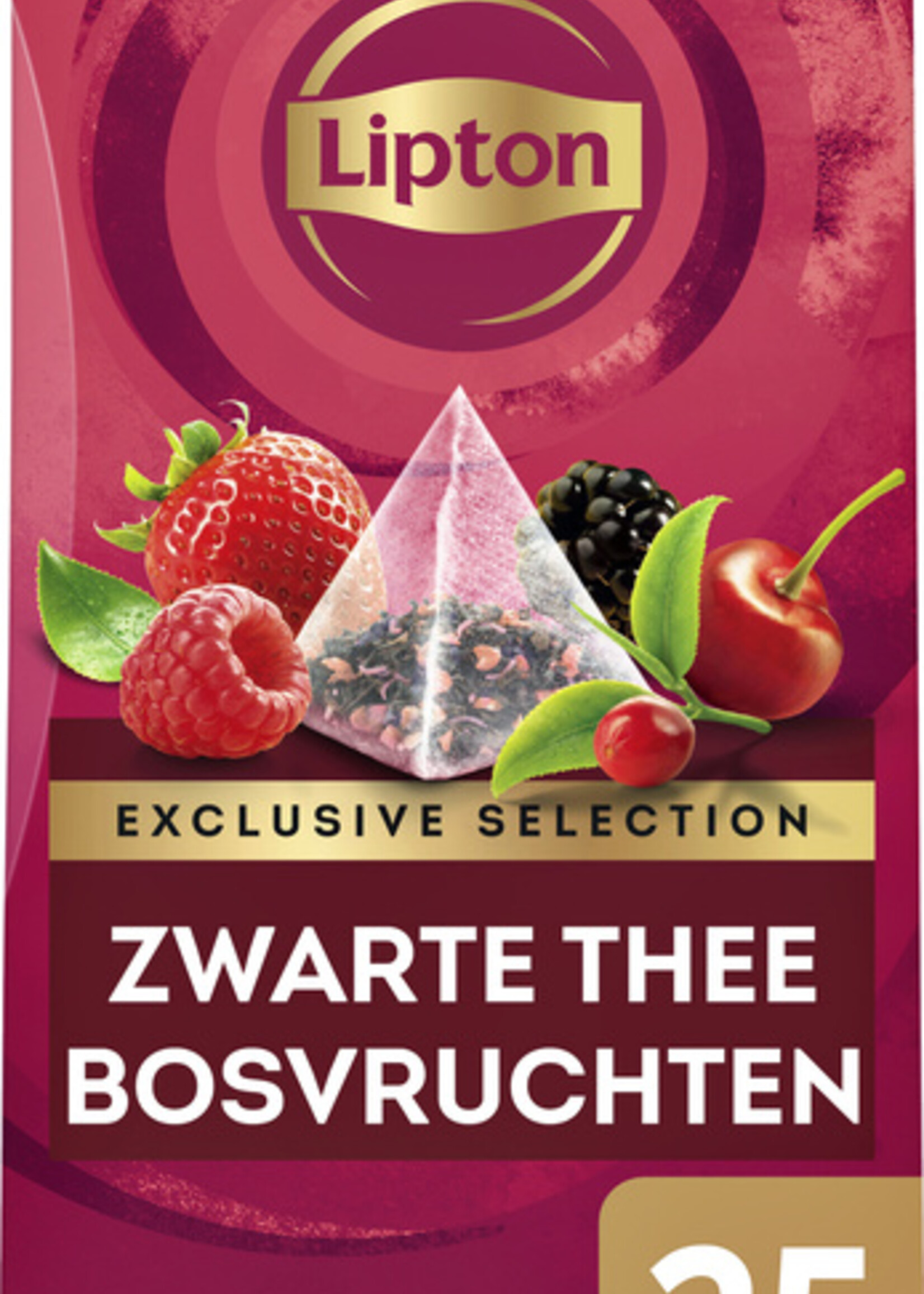 Lipton Lipton THEE EXCL BOSVRUCHTEN 25STKS