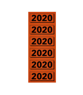 Elba RUGETIKET 2020 RD 100STKS