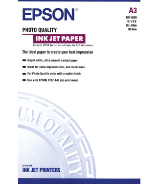 Epson INKPAPIER SO41068 A3 104GR 100V