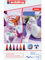 edding BRUSHPEN 4200 PORS WARME KL 6STKS