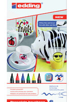 edding BRUSHPEN 4200 PORS FAMILIE 6STKS