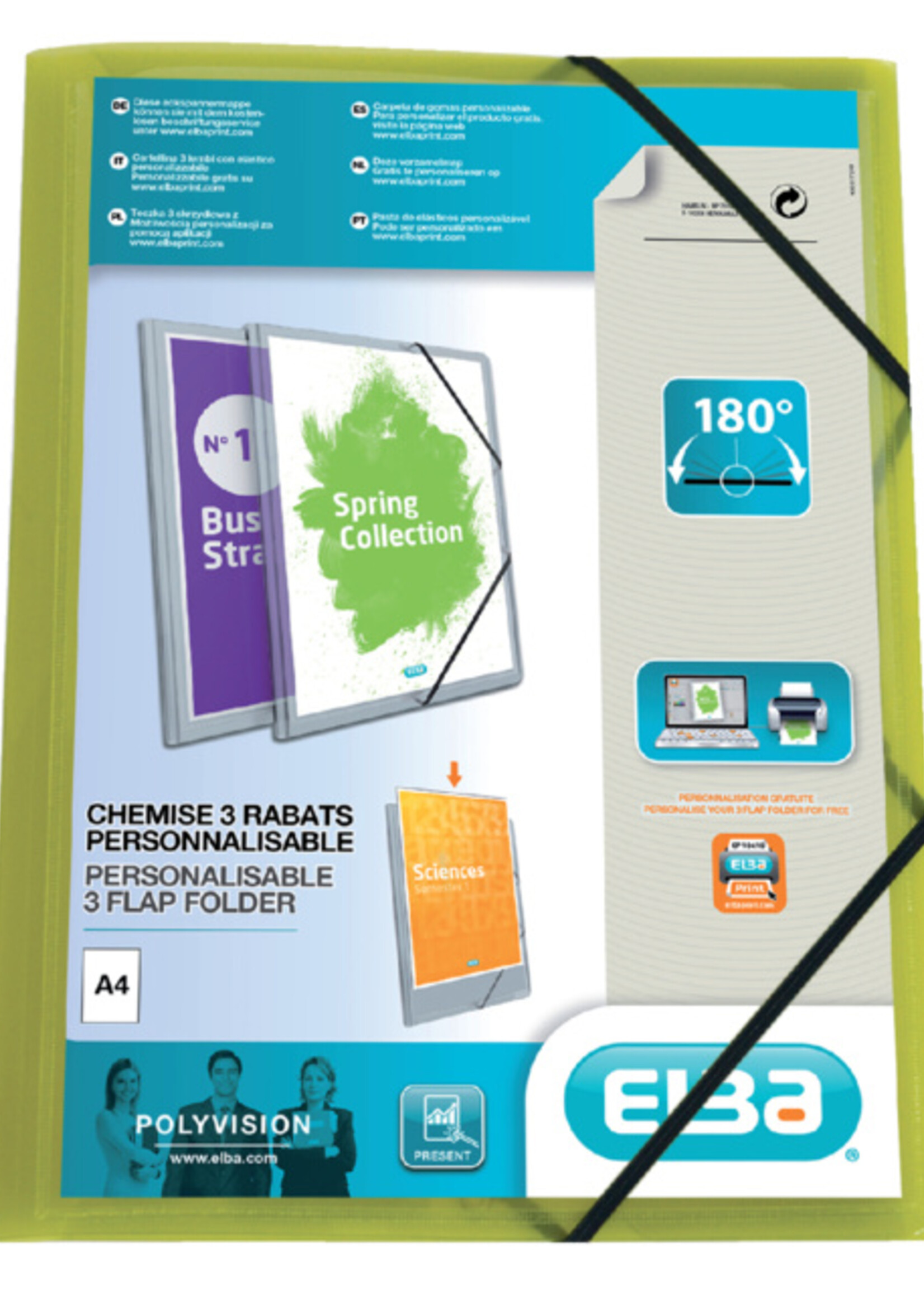 Elba Elba ELASTOMAP POLYVIS A4 GN