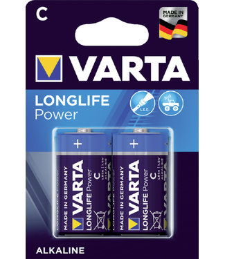 Varta BATTERIJ LONGLIFE C 2STKS