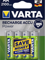 Varta BATTERIJ OPLB AA 2100MAH 4STKS