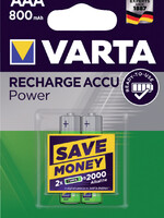 Varta BATTERIJ OPLB AAA R2U 2STKS