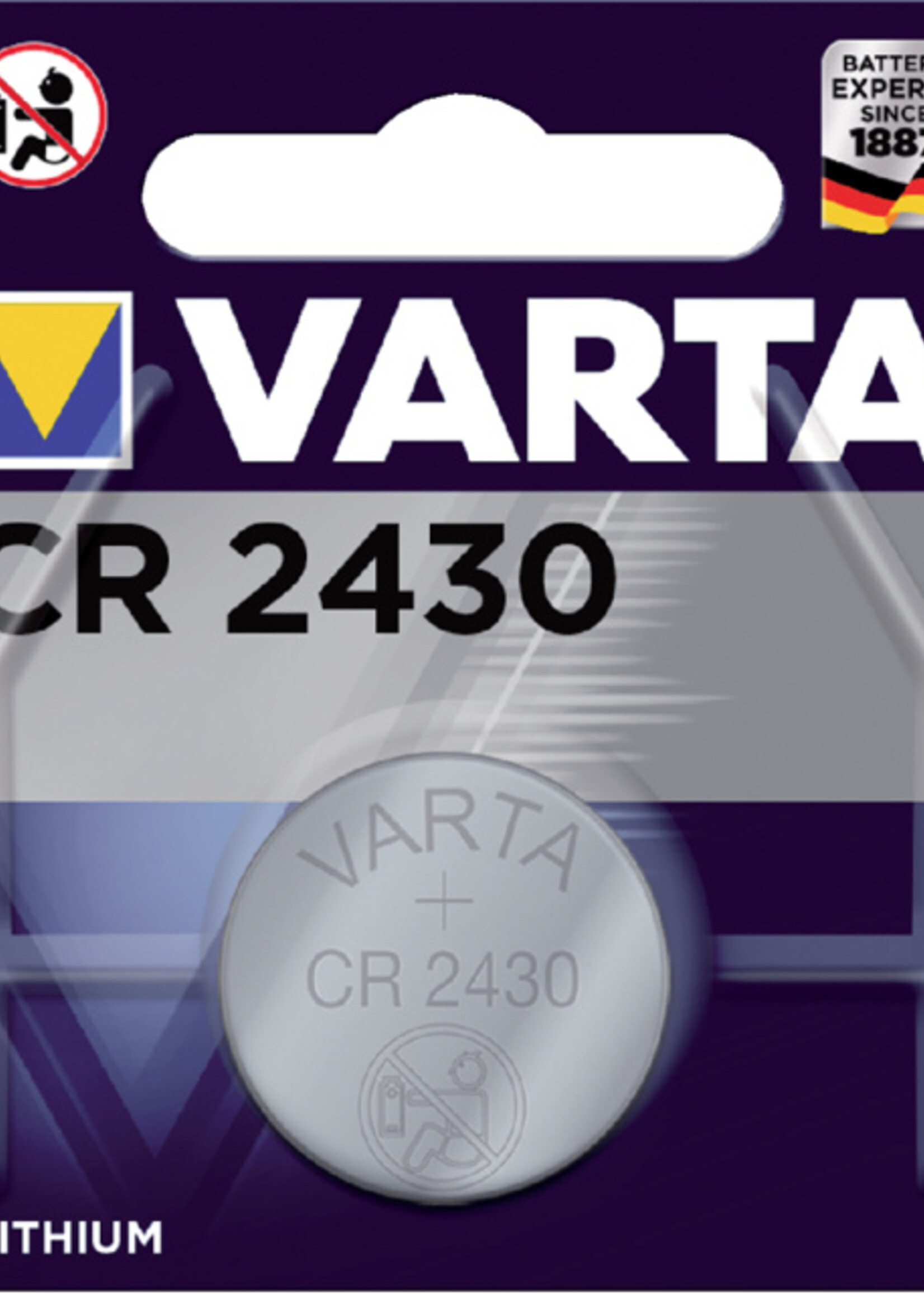 Varta Varta BATTERIJ CR2430 LITHIUM