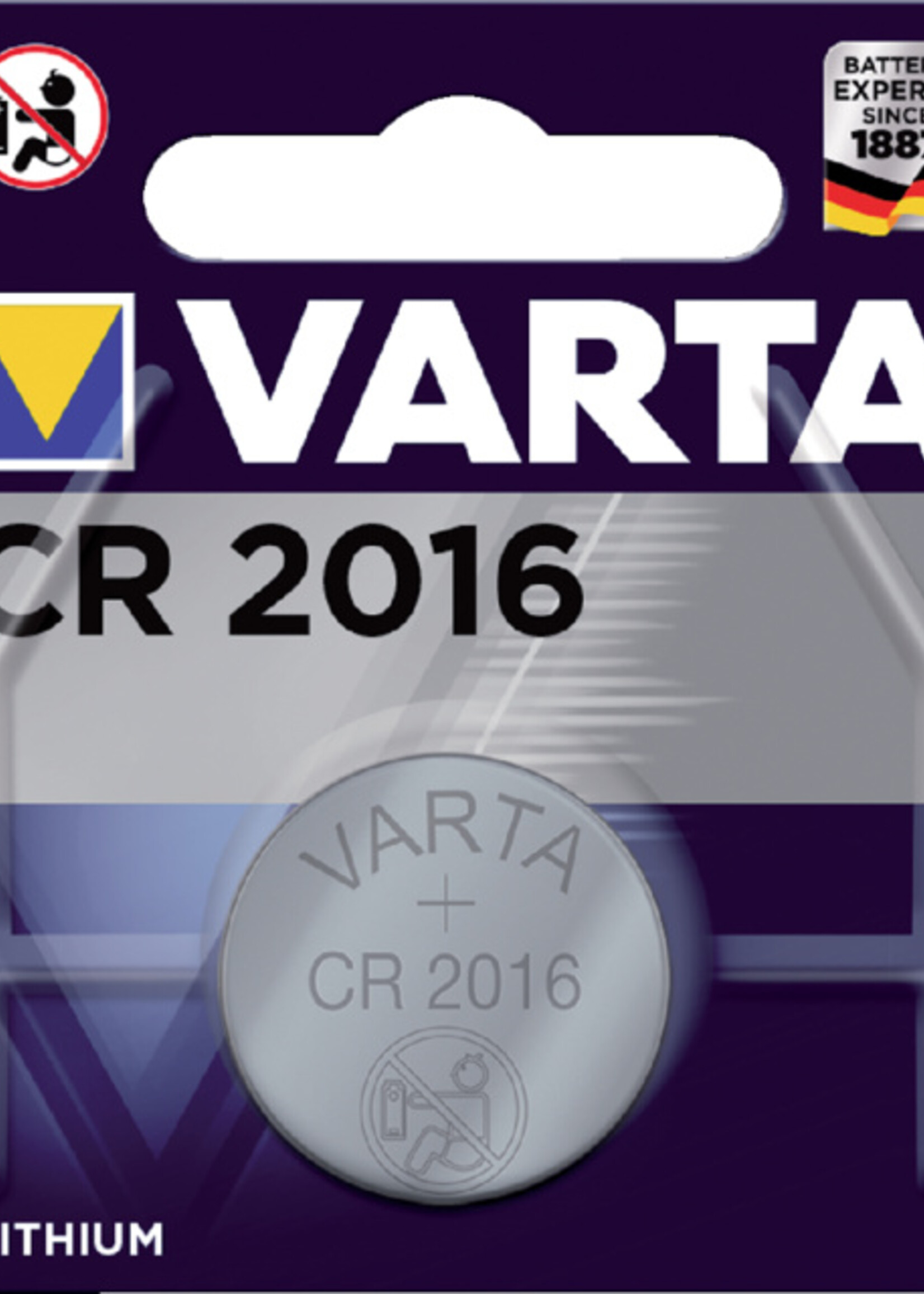 Varta Varta BATTERIJ CR2016 LITHIUM