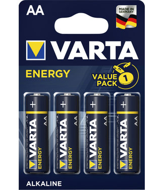 Varta BATTERIJ ENERGY AA 4STKS