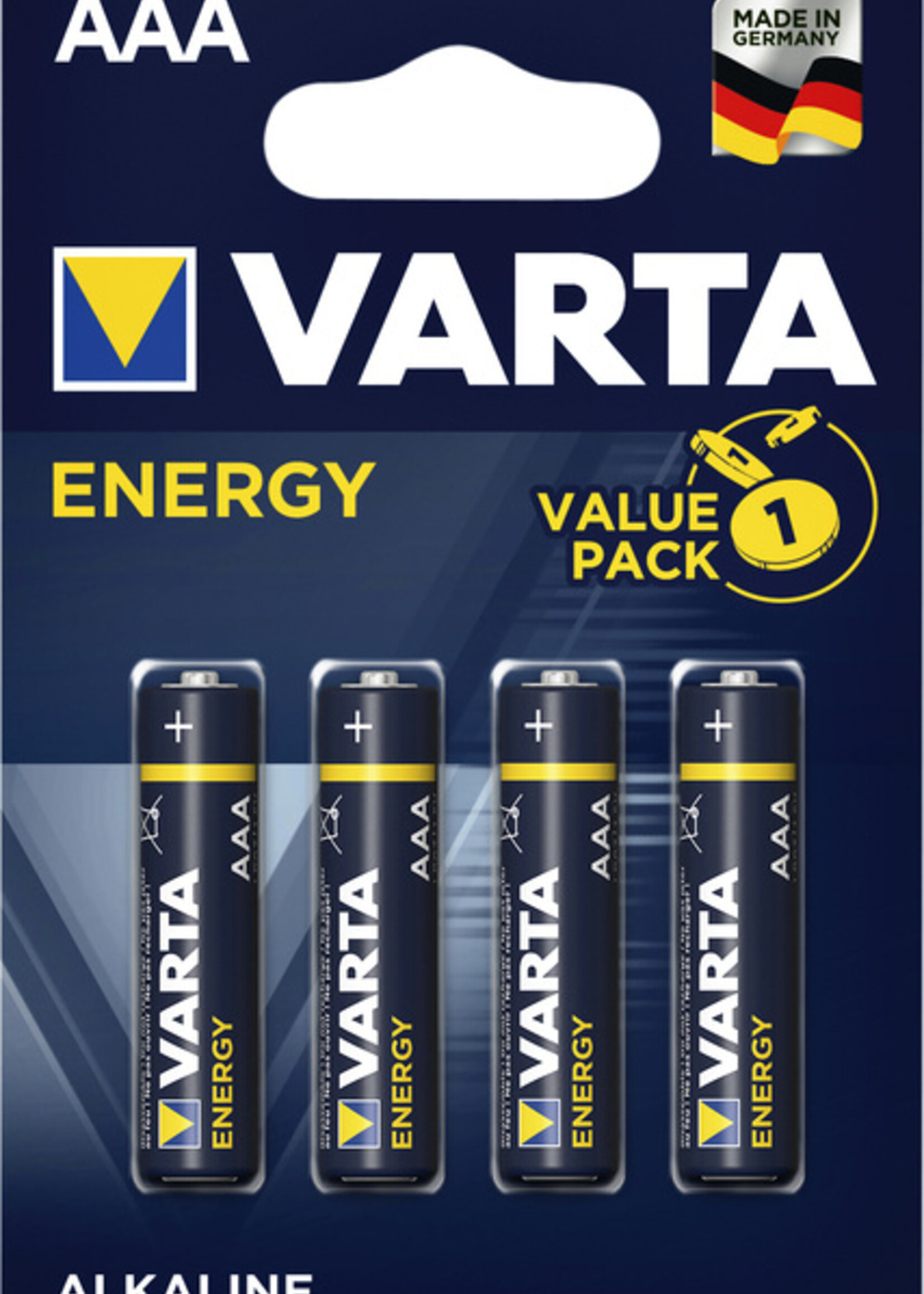 Varta Varta BATTERIJ ENERGY AAA 4STKS
